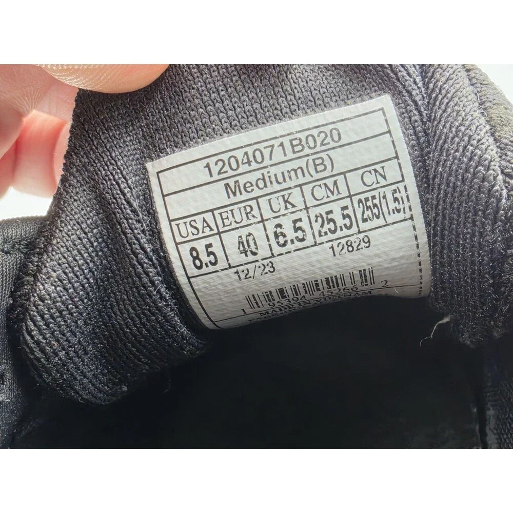 Brooks Ghost 16 Womens Size 8.5 B Shoes Triple Black Athletic Running Sneaker